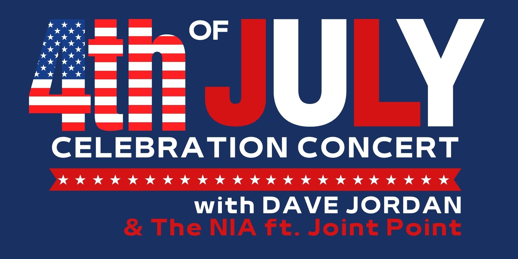 Fourth of July Celebration Concert with Dave Jordan and the NIA ft