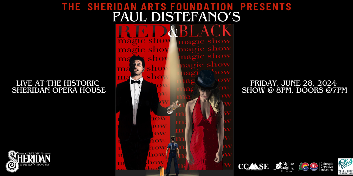 Paul Distefano's Red & Black Magic SHOW | Town of Mountain Village